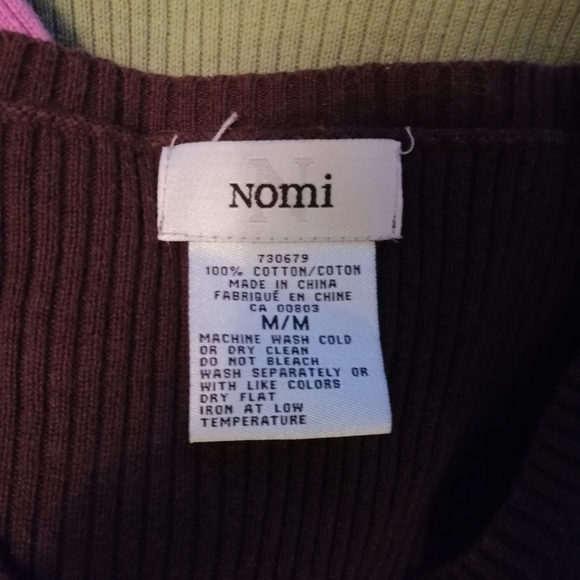 4 Ribbed V-Neck Sweaters - Picture 4 of 4